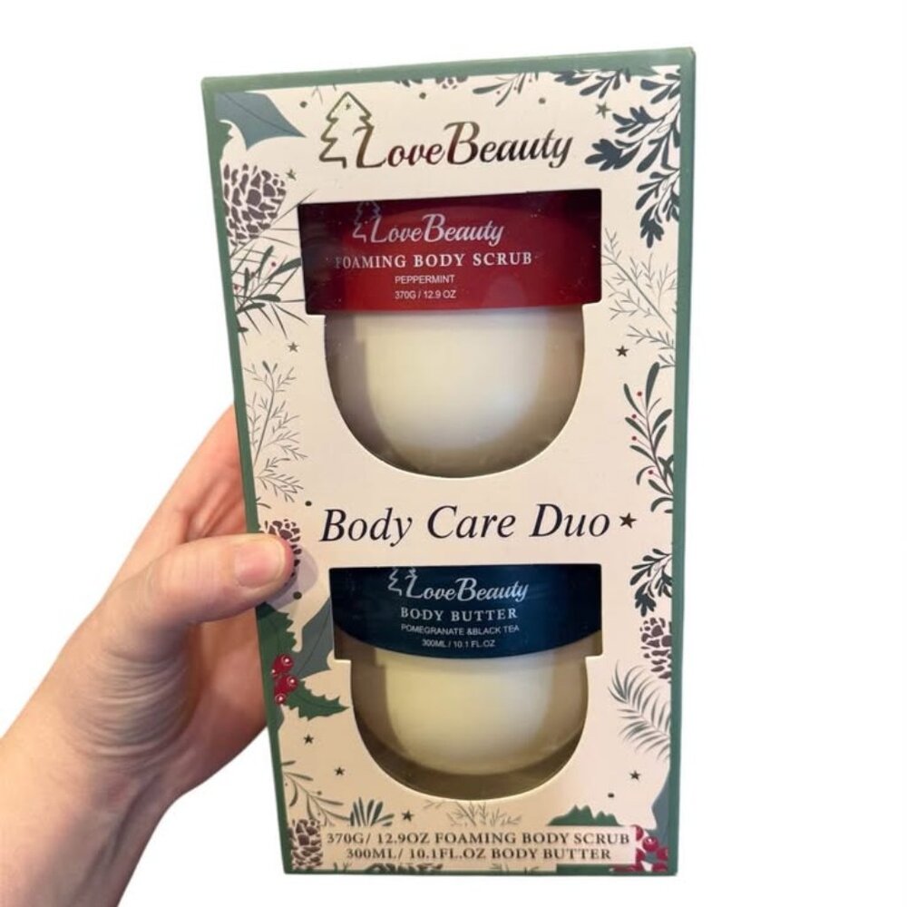 Foaming body scrub & Body Butter NEW